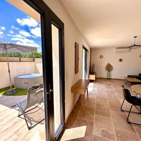 Maison De Charme Avec Jacuzzi Molleges Buitenkant foto